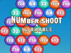 Oyunu Number Shoot x 2 bubble